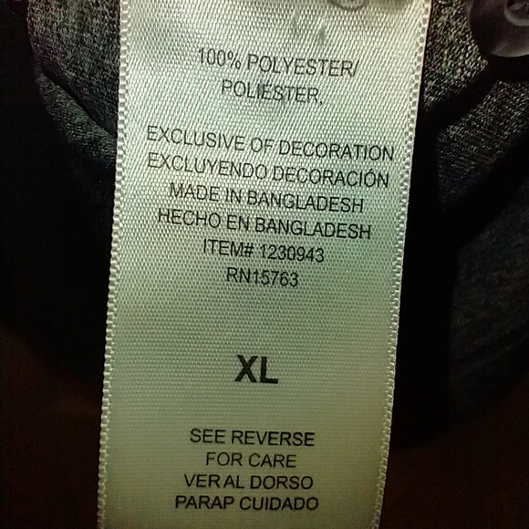 Champion Notre Dame Fighting Irish Short Sleeve Polo Shirt Men's sz XL. - Picture 6 of 6